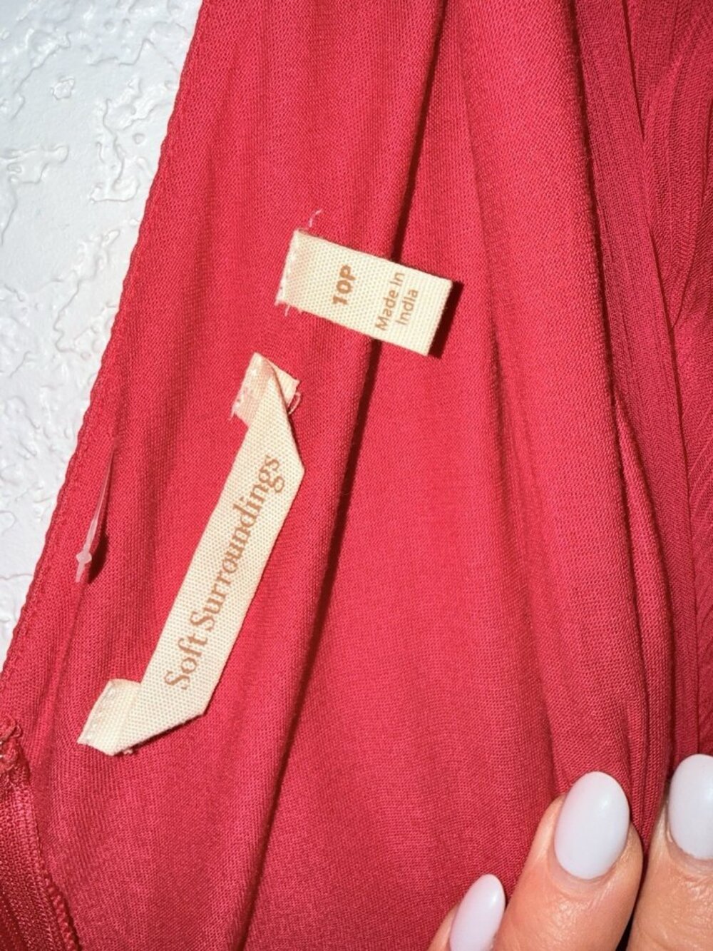Soft Surroundings Charmonte High-Low Maxi Dress Red Chiffon Date Night 10P X - Picture 8 of 13